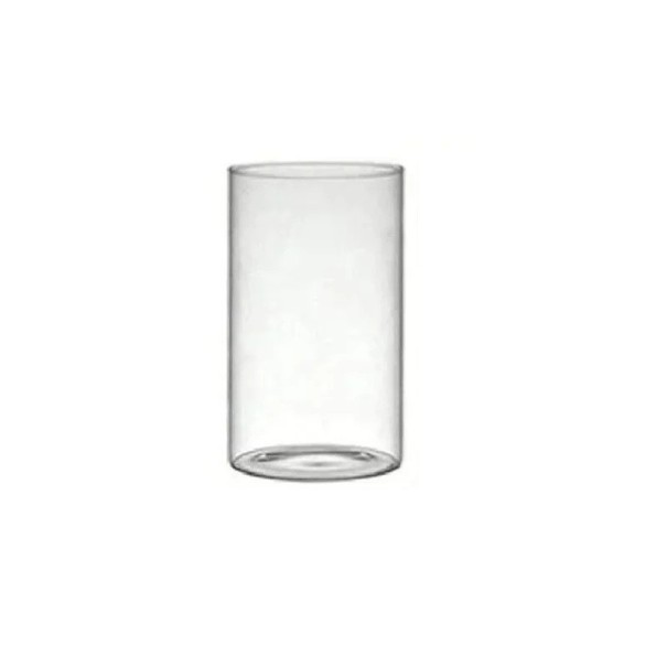 Glas cylinder för ljus 5,3 x 10 cm Dekorativ ljusstake för flytande ljus inredningsdekoration 1