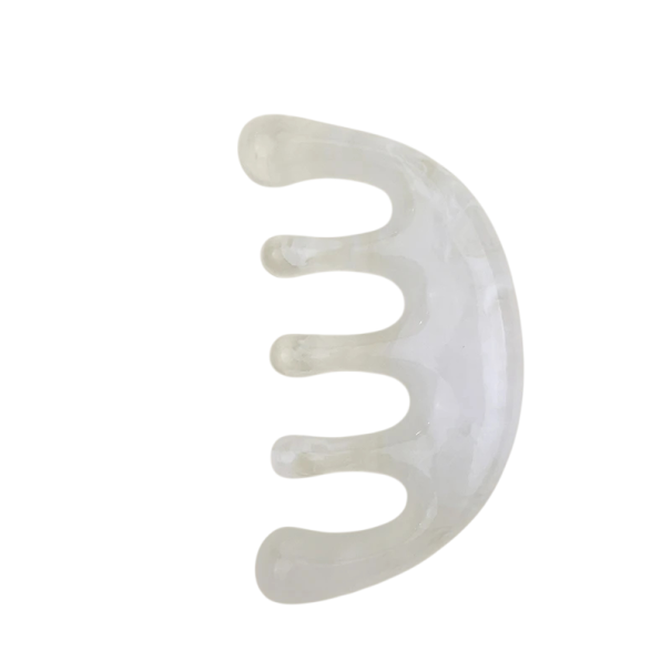 Peigne de massage coloré pour le cuir chevelu 9,2 cm x 5,2 cm pour stimuler la croissance des cheveux, relaxer et apaiser le stress 1