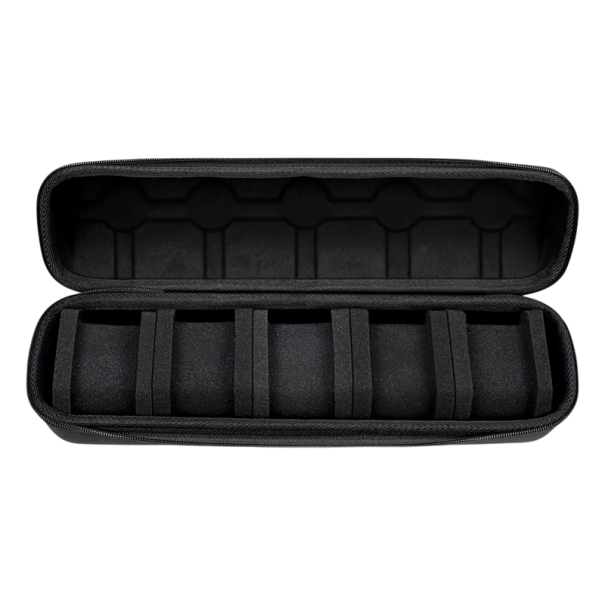 Pouzdro na hodinky 34 x 8,5 x 9 cm Cestovní organizér s 5 přihrádkami Polštářová vložka na chytré hodinky Dárkové balení 1