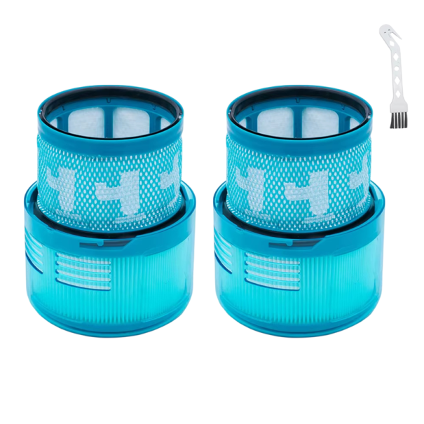 2 st HEPA bakfilter kompatibel med Dyson Gen5 Detect / Outsize Reservdel för stavdammsugare Hög effektiv filtrering 1