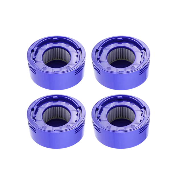 Utrustning 4 st Post-motor HEPA-filter för Dyson V7 V8 Animal Absolute Carbon Fiber Reservdelar Tillbehör 1