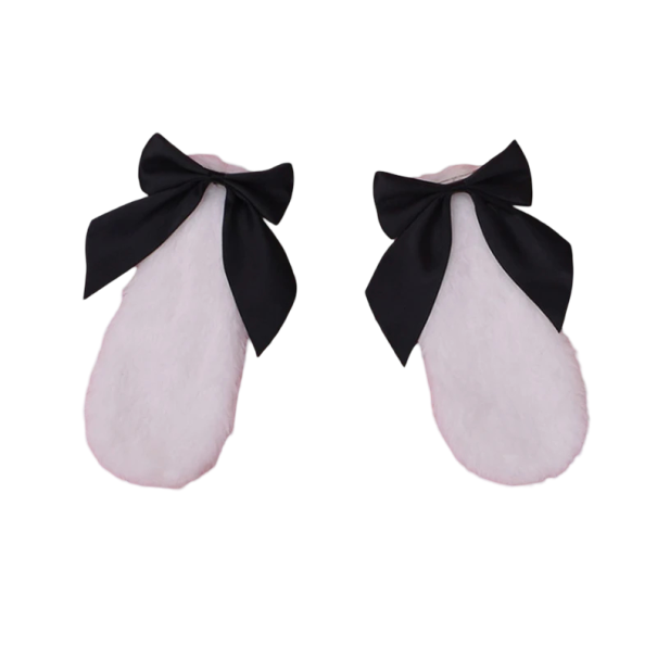 Grandes épingles à cheveux 16 cm Noeud 10 cm Clips décoratifs pour cheveux Accessoire capillaire frappant noir