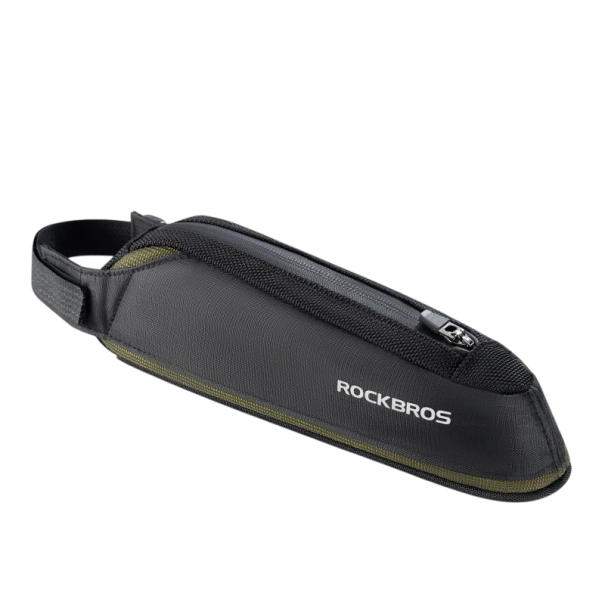 Cyklistická brašna 0,65 l 23 x 7 x 5 cm Nylon Taška na horní trubku kola Rámová kompaktní černá