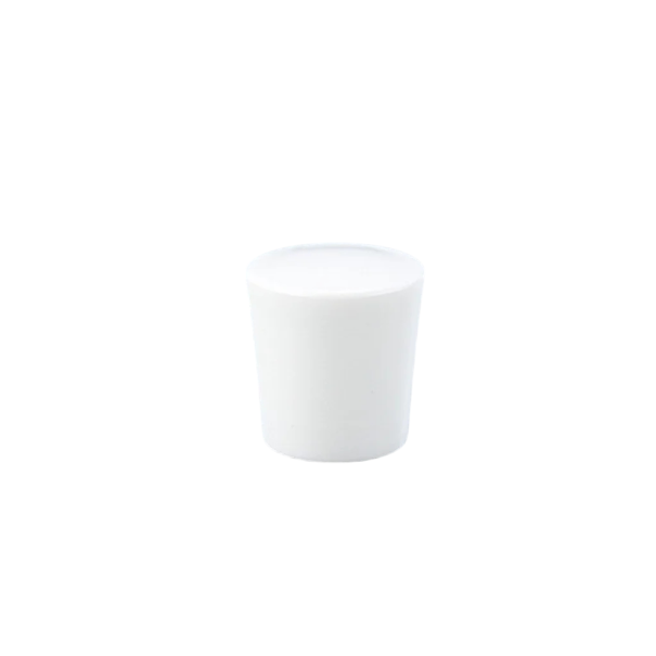 Capuchon de parfum compatible avec un col de 15 mm forme conique bouchon universel pour flacon de parfum pour protéger le vaporisateur blanc