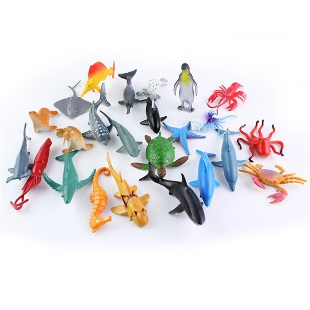 12 stk Havdyrsfigurer 1