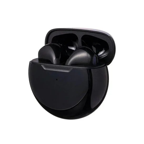 Bezdrátová Bluetooth sluchátka do uší s nabíjecím pouzdrem HiFi stereo zvuk i HD hovory dotykové ovládání pro sport a volný čas černá
