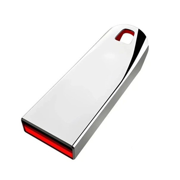 128 g USB3.2 vysokorychlostní kovový flash disk 69x19x5,5 mm voděodolný nárazu vzdorný stříbrná
