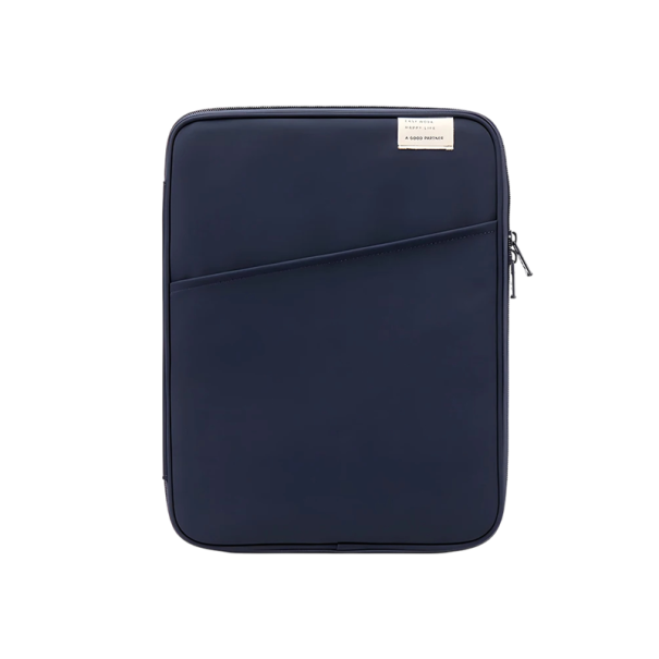 13-tums surfplattefodral för iPad Air 4 5 Pro Mini 5 6 Xiaomi Samsung Huawei Lenovo Slim skyddsfodral Neutral färg Elegant design mörkblå