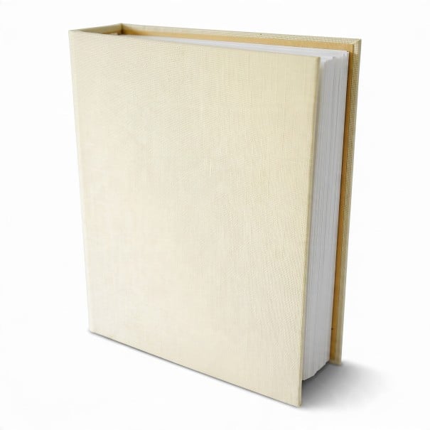 Fotoalbum na 200 fotek 10 x 15 cm Obal z bílé tkaniny 18 x 25 cm Zasouvací průsvitné kapsy Na rodinné i svatební fotky a jako dárek 1