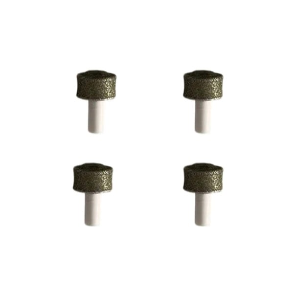 Replacement Diamond Grinding Heads 4 pcs for Electric Nail Grinder Durable Diamond Surface Accessories for Dogs and Cats 1