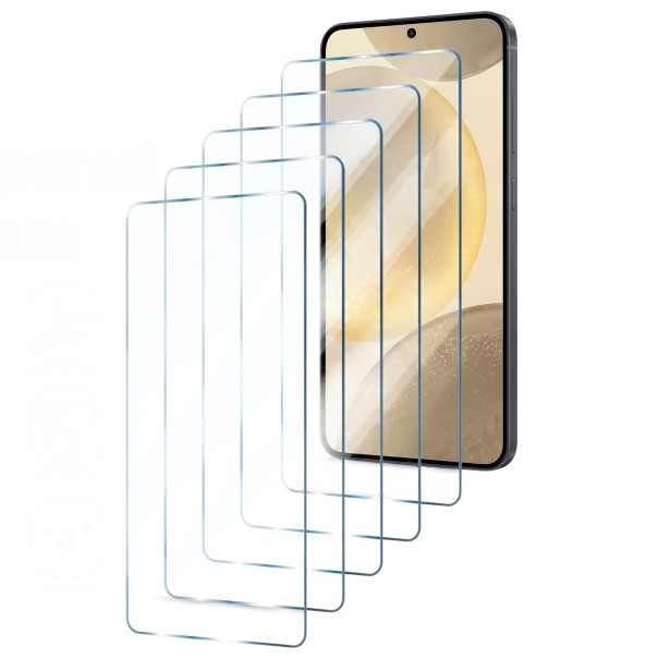 Tvrdené sklo pre Samsung Galaxy S26 5 ks Odolné proti poškriabaniu a rozbitiu Priehľadné ochranné sklo na displej Ochrana mobilu 1
