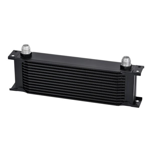Chladič motorového oleja AN10 13 rad 327 x 94,5 x 50,5 mm Hliníkový Britský typ Čierny Univerzálny Náhradný olejový chladič do auta 1