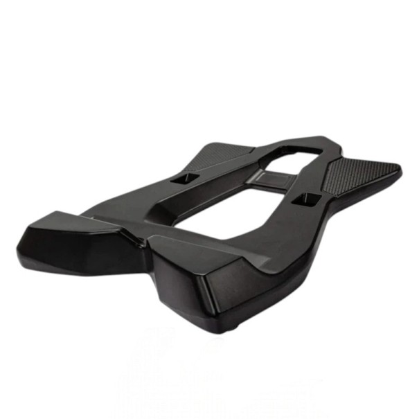Achterdrager voor Yamaha Tracer 9 GT 2021–2026 Verlengde drager met bovenmontageplaat Draagvermogen 10 kg 32 x 28 cm Aluminium Zwart 1