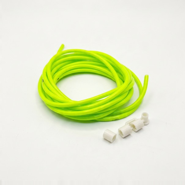 Replacement Rope for Skipping Rope NEVERTOOLATE PVC 3.5 m Diameter 5 mm Hardness 80A Vinyl Rope for Fast Skipping and Freestyle green