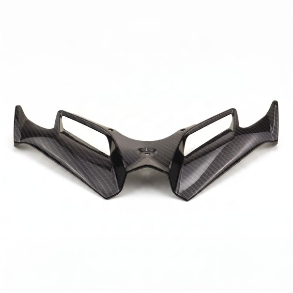 Aerodynamický predný spoiler Kawasaki Ninja 300 a Ninja 250 EX300 2013–2017 Šírka 42 cm ABS plast Carbon vzor Univerzálny Na motocykel 1