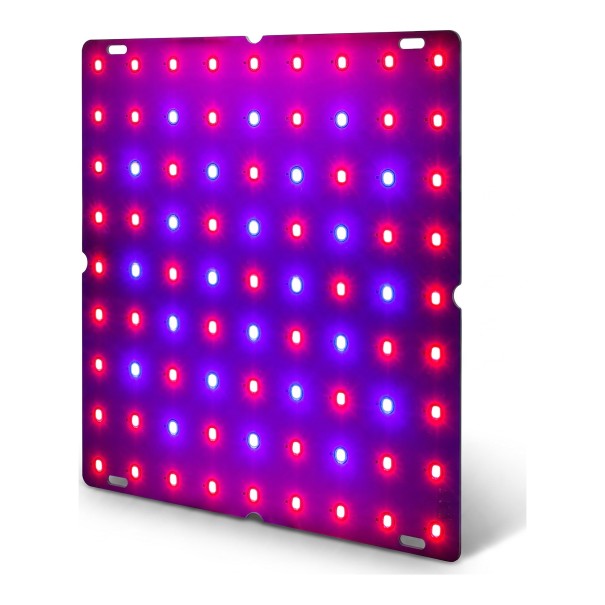 LED Growing Panel for Plants 81 LED 18 x 18 cm Red and Blue Spectrum Aluminium Plate Hanging Kit for Seedlings Herbs and Flowers 1