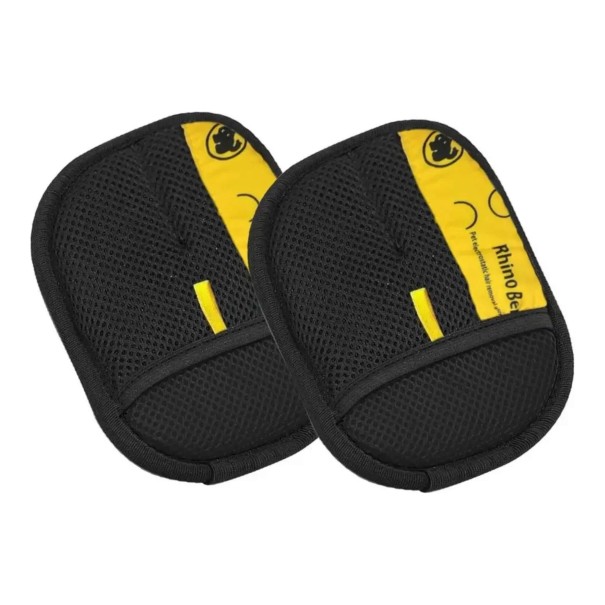 2 pcs gants électrostatiques pour poils de chiens et de chats 24 x 18 cm Surface de nettoyage grise et poche en maille noire Pour canapé et tapis 1