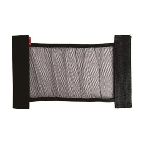 Síťová kapsa do kufru auta 20 x 35 cm Elastická úložná síťka se suchým zipem Nylon a textil Černá Držák na hasicí přístroj a drobnosti 1