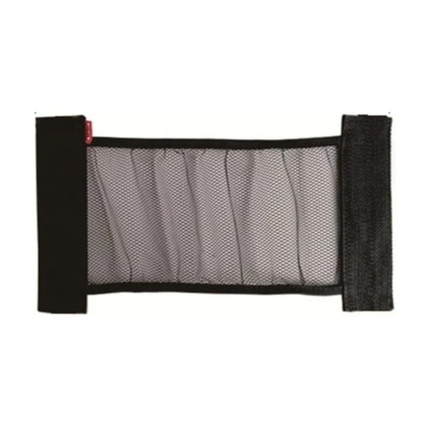 Síťová kapsa do kufru auta 20 x 50 cm Elastická úložná síťka se suchým zipem Nylon a textil Černá Držák na hasicí přístroj a láhve 1