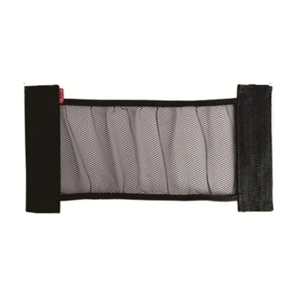 Síťová kapsa do kufru auta 20 x 60 cm Elastická úložná síťka se suchým zipem Nylon a textil Černá Držák na hasicí přístroj a láhve 1