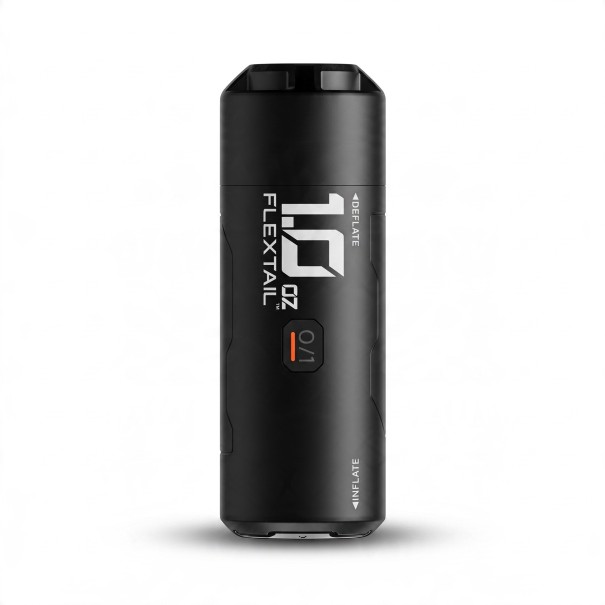 Mini Electric Pump Zero 2 7.5 x 2.6 cm 200 l/min with a Pressure of 3.5 kPa and a Replaceable 900 mAh Battery with 6 Attachments Black for Sleeping 1