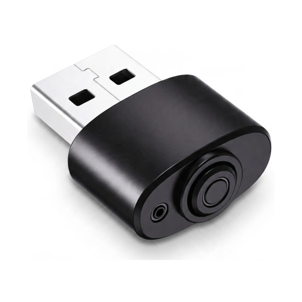 Musbevæger Simulátor Mouse Jiggler USB-A Mini med ON/OFF-knap og 3 tilstande Plast Sort Modvirker dvale og låsning af computer Uden drivere 1