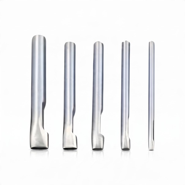 Ensemble de perforateurs ovales pour cuir 5 pièces Perforateurs pour trous allongés 1,5–9 mm Longueur 10 cm Acier inoxydable Argent Outils 1