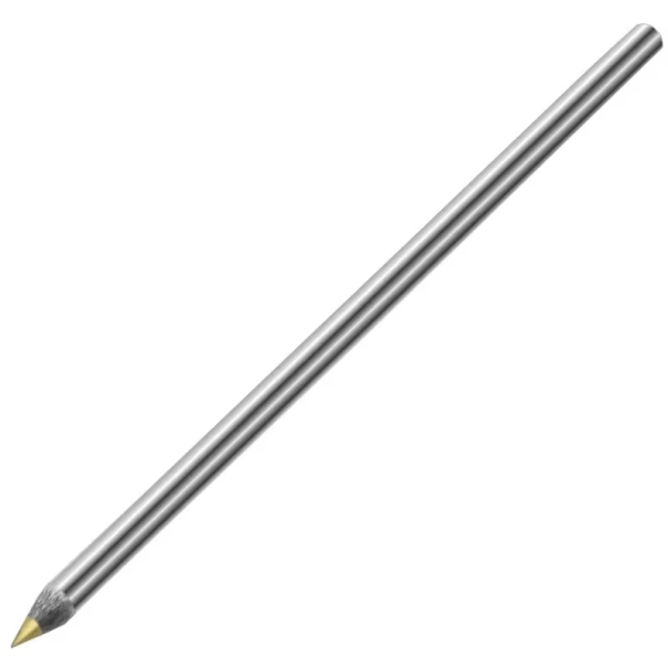 14 cm wolframkarbid tegneblyant Til hårde materialer Metal- og keramiske overflader Præcis markering Holdbare skærespidser 1