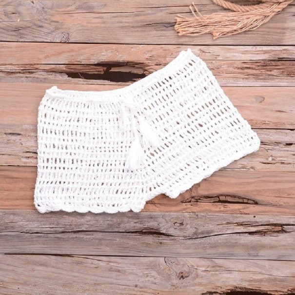 Strandshorts för kvinnor vit