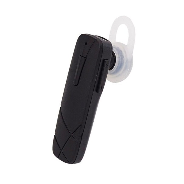 Handsfree Bluetooth 5.0 hörlur för ett öra för samtal och musiklyssning Räckvidd 10 m Känslighet 103 dB Musik- och volymkontroll svart