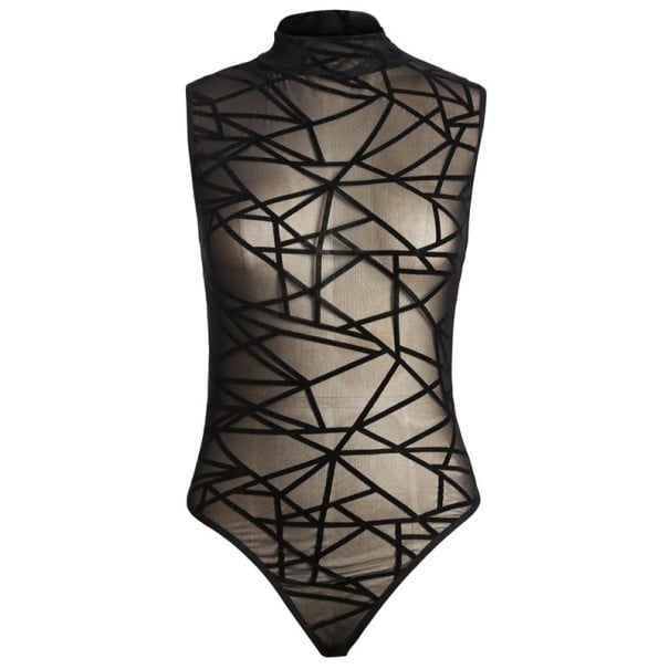 Body transparente sin mangas para mujer B784 L