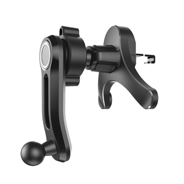 17 mm kuglehoved med bilventilationsklemme til telefonholder, kompatibel med magnetiske og kuglemonterede GPS-navigation 1