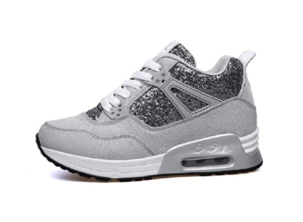 Stilfulde damesneakers Camila J1778 lysegrå 35