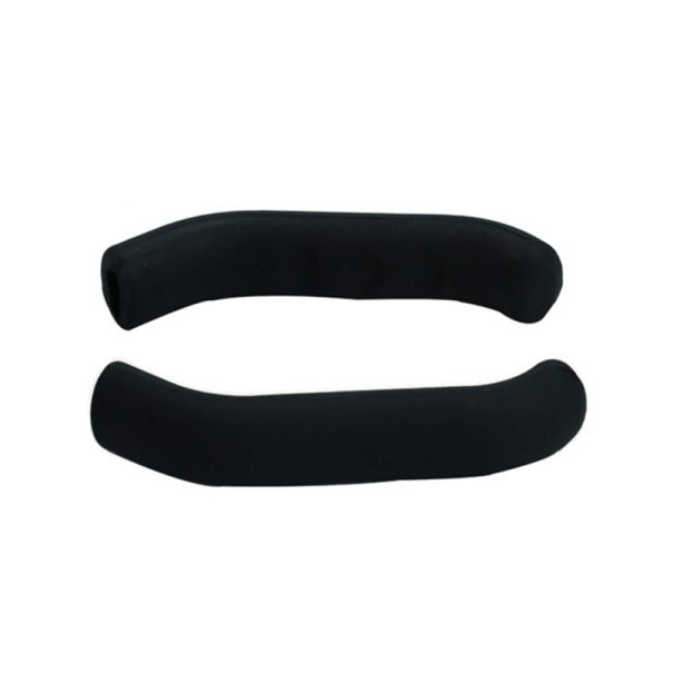 2 buc Gel de protecție pentru maneta de frână sau suportul trotinetei electrice 1,5 x 8 cm Mânuță de protecție PU împotriva deteriorării și uzurii negru
