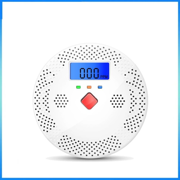 2-i-1 Røg- og gasdetektor CO CH4 LPG WiFi Bluetooth Tuya Smart App Højlydt alarm Sikkerhedsalarm Batteridrevet hjemmebeskyttelse 1