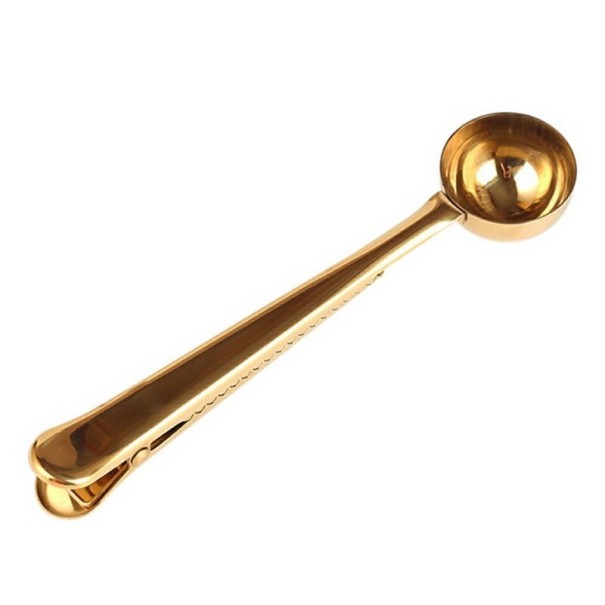 2-in-1 koffiemaatbeker goud