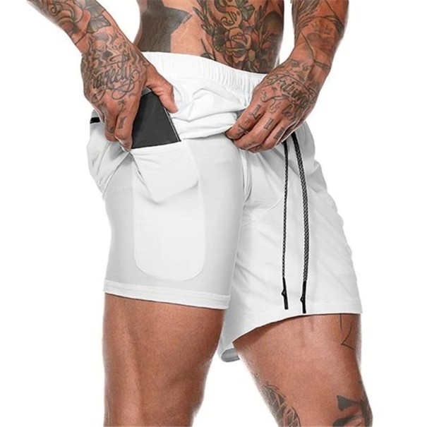 2-in-1 shorts voor heren L 2