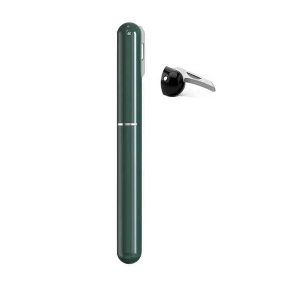 2-in-1 wijnkurkentrekker met geïntegreerde foliesnijder Elegante opener met naald voor eenvoudig verwijderen van kurk Veilig en praktisch gebruik groen