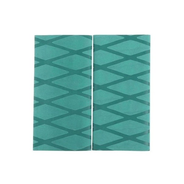 2 kpl yleiskäyttöinen moottoripyörän ohjaustangon kumiholkki 125 x 65 mm liukumaton ohjaustangon suojus kutistekalvolla vihreä