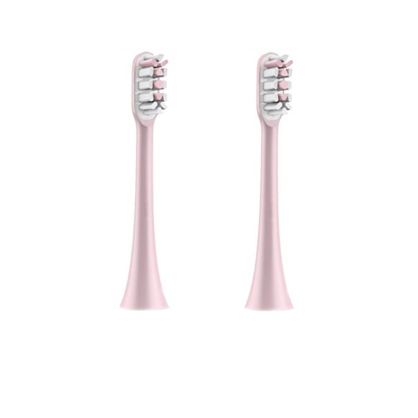 2 ks Náhradní hlavice na zubní kartáček Xiaomi Soocas X1, X3, X3U, X5 růžová