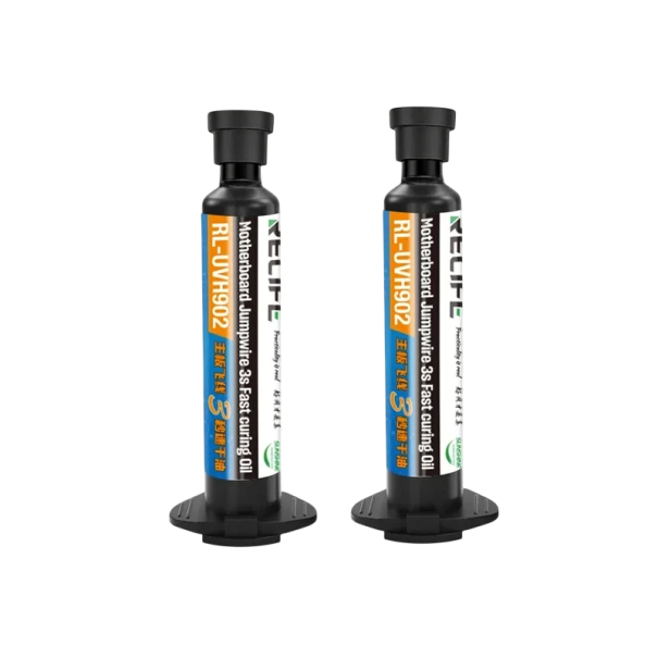 2 ks UV vytvrzovací lepidlo na opravu telefonů 10 ml rychlé tuhnutí UV technologie černé pro opravy základních desek a elektroniky 1