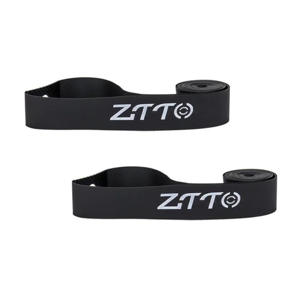 2 pcs Bicycle Rim Tape 609.6 mm x 20 mm Heavy Duty Tyre Strip Rim Protection Cycling Puncture Prevention Tape black