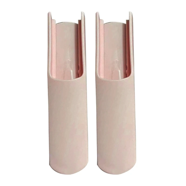 2 pcs Safety Non-Slip Plastic Pads for Children's Highchair Legs Stable Base Against Slipping Safe Feeding pink