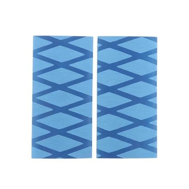 2 pezzi coprimanubri in gomma universali per motociclette 125 x 65 mm Copertura antiscivolo per manubri Rivestimento termoretraibile Grip blu