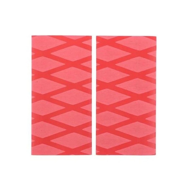 2 pezzi coprimanubri in gomma universali per motociclette 125 x 65 mm Copertura antiscivolo per manubri Rivestimento termoretraibile Grip Custodia rosso