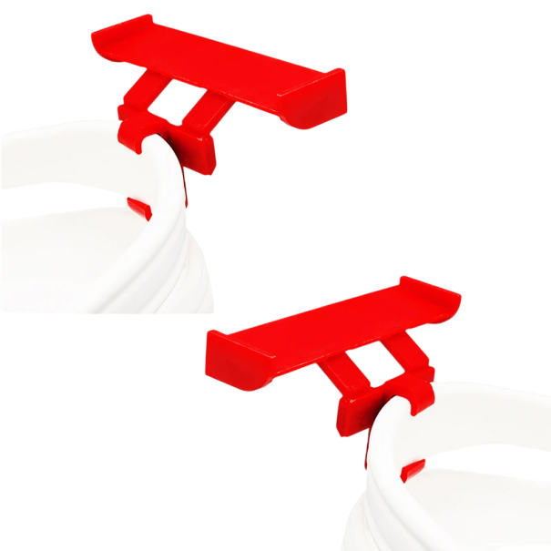 2 piezas de clips para decoración de zapatos Hebillas de metal para decoración de zapatos Accesorios elegantes para zapatos Hebillas para zapatos Decoraciones para zapatos reemplazables rojo