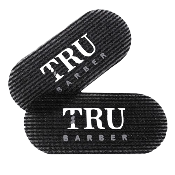 2 stuks kappers styling stickers voor het hoofd Klittenband voor haar Professionele salon accessoires voor kappers Stylingtools voor haarverzorging zwart