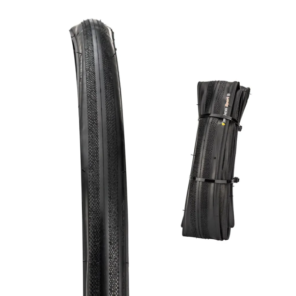 2 szt. Zapasowa opona rowerowa 700 x 25 Opona szosowa 298 g 60 TPI Wytrzymała guma Rower Akcesoria rowerowe 1