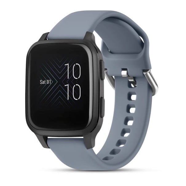 20 mm S 130–175 mm Silikónový remienok pre Garmin Forerunner 55 645 245 Music Venu Sq 2 Venu 2 Plus Vivomove 3 Vivoactive 3 Športový pás modrá