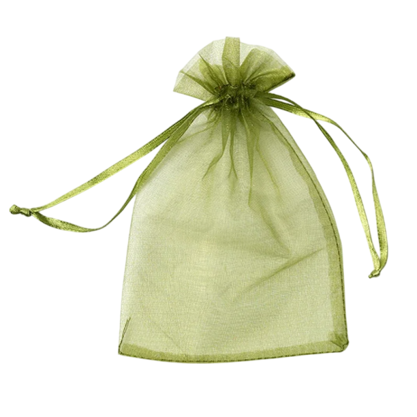 200 ks ochranné sáčky na ovoce 15x20 cm Organza pro zahradu Ochrana plodů před škůdci Opakovaně použitelné Sáčky na stromky armádní zelená